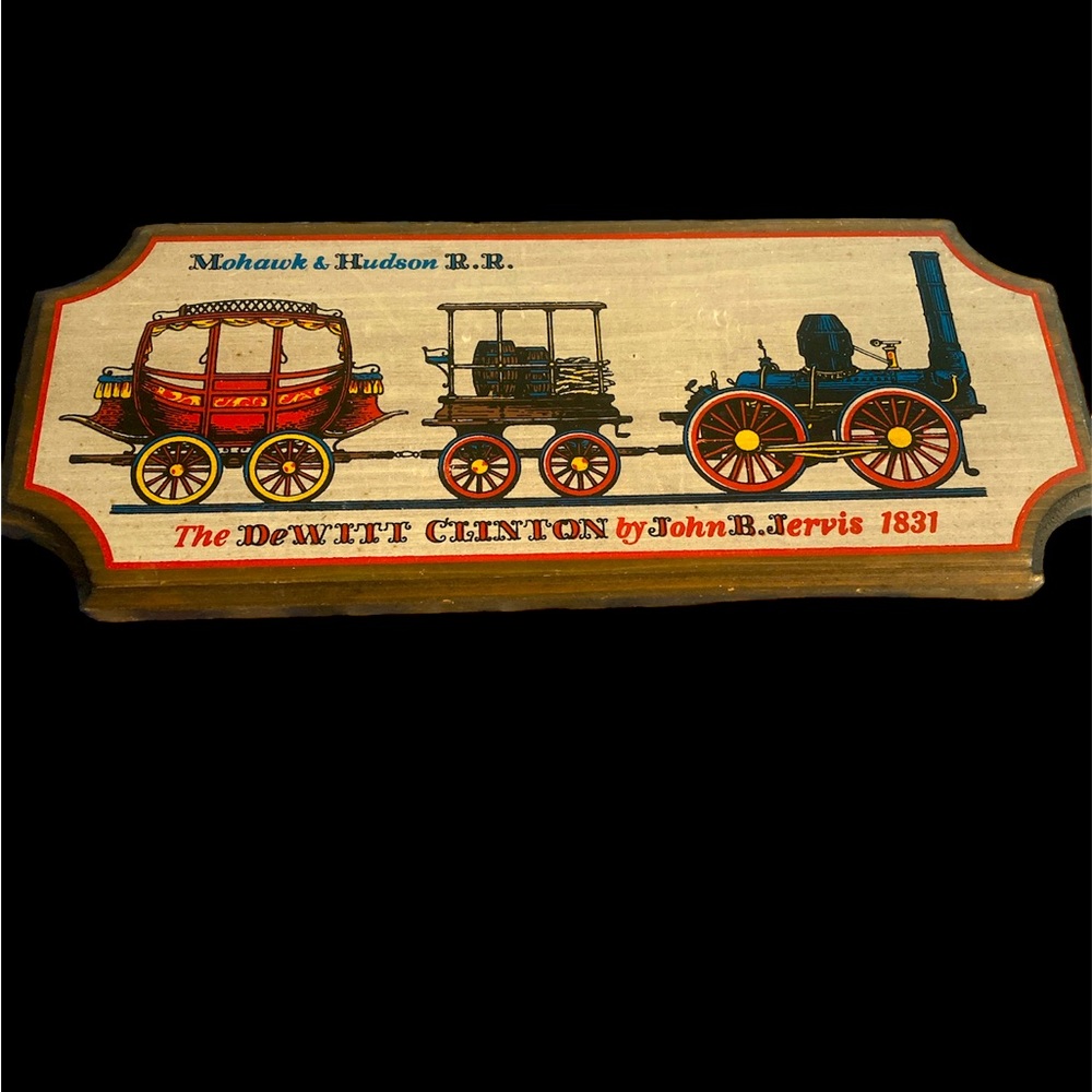 The Dewitt Clinton Train Art